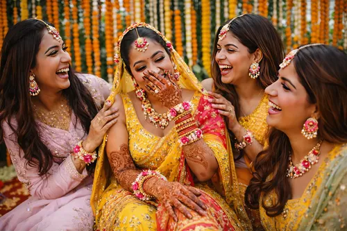 haldi-ceremony-colorful-wedding